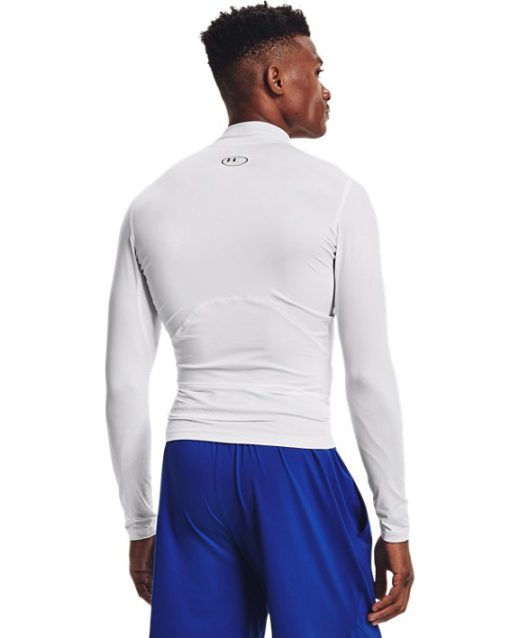 Under Armour Shirts & Tops-Men's HeatGear® Mock Long Sleeve-underarmour - Image 2