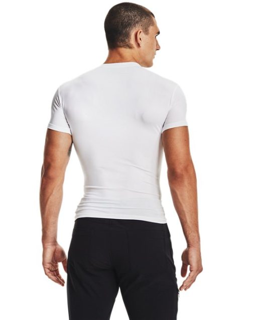 Under Armour Shirts & Tops-Men's Tactical HeatGear® Compression V-Neck T-Shirt-under amour - Image 2