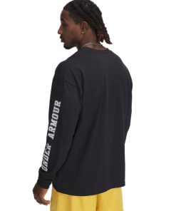 Under Armour Shirts & Tops-Men’s UA Heavyweight Crest Logo Long Sleeve-under amour 2