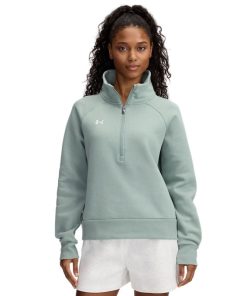 Under Armour Shirts & Tops-Women’s UA Rival Fleece ½ Zip-under armour factory house