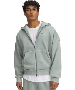 Under Armour Shirts & Tops-Men’s UA Icon Heavyweight Fleece Wash Full-Zip-under armour factory house