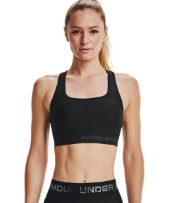 Under Armour Sports Bras-Women’s Armour® Mid Crossback Sports Bra-underarmour