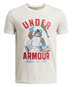 Under Armour Boys-Boys’ UA Baseball Bear Short Sleeve-underarmour