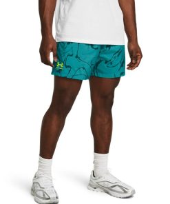 Under Armour Shorts-Men’s UA Woven Volley Printed Shorts-under armoir