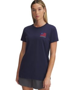 Under Armour Shirts & Tops-Women’s UA Freedom Left Chest Short Sleeve-under armour near me