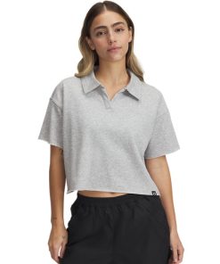 Under Armour Shirts & Tops-Women’s UA Icon Terry Polo-under armour near me