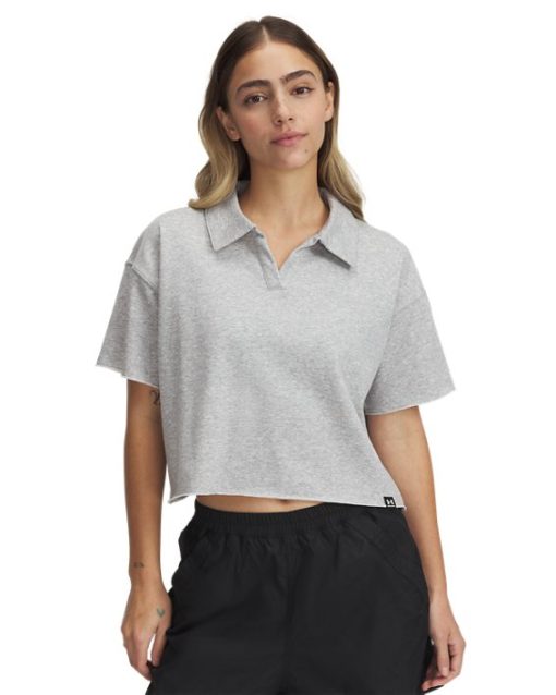 Under Armour Shirts & Tops-Women's UA Icon Terry Polo-under armour near me