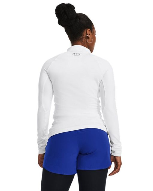 Under Armour Shirts & Tops-Women's ColdGear® Mock Neck Long Sleeve-under armor outlet - Image 2