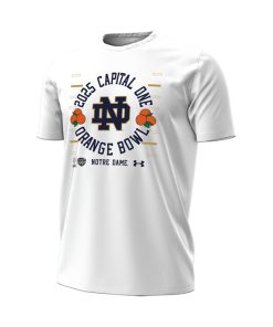 Under Armour Men’s-Men’s UA Notre Dame Orange Bowl Playoff T-Shirt-under armor outlet 2