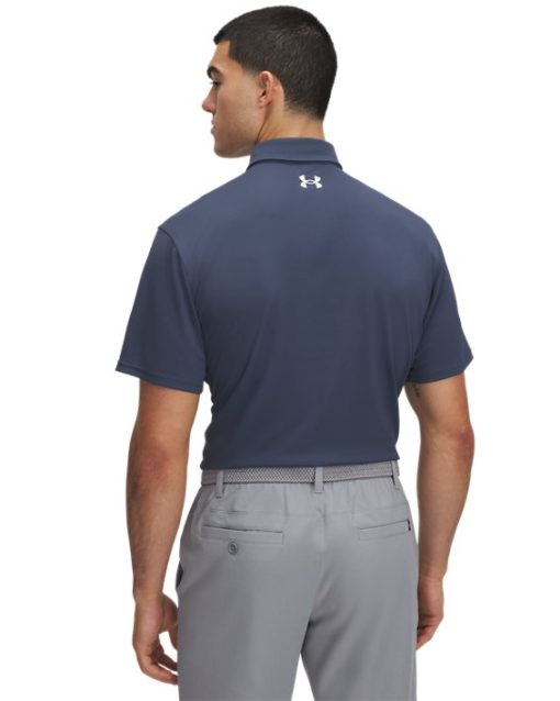 Under Armour Shirts & Tops-Men's UA Tee To Green Pique Polo-under armor outlet - Image 2