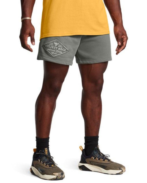 Under Armour Shorts-Men's Project Rock Heavyweight Tools Of The Trade Shorts-underarmour outlet