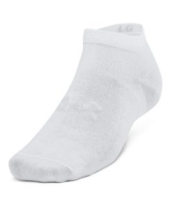 Under Armour Socks-Unisex UA Essential 6-Pack Low Cut Socks-under armoir 2