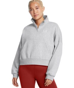 Under Armour Shirts & Tops-Women’s UA Icon Fleece Oversized ½ Zip-under armor