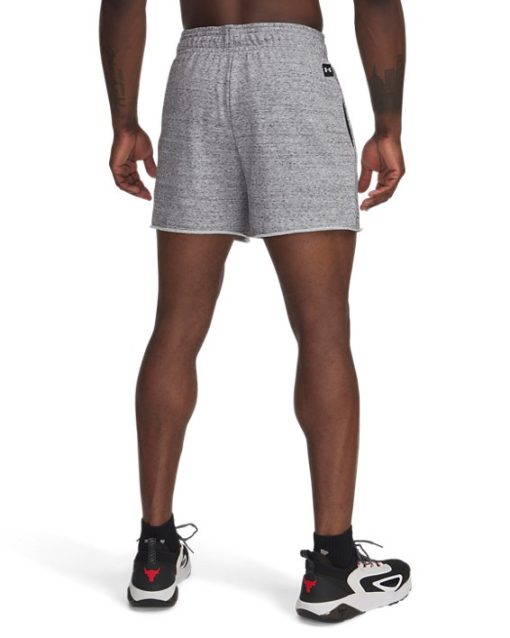 Under Armour Shorts-Men's Project Rock Terry Shorts-under armour near me - Image 2