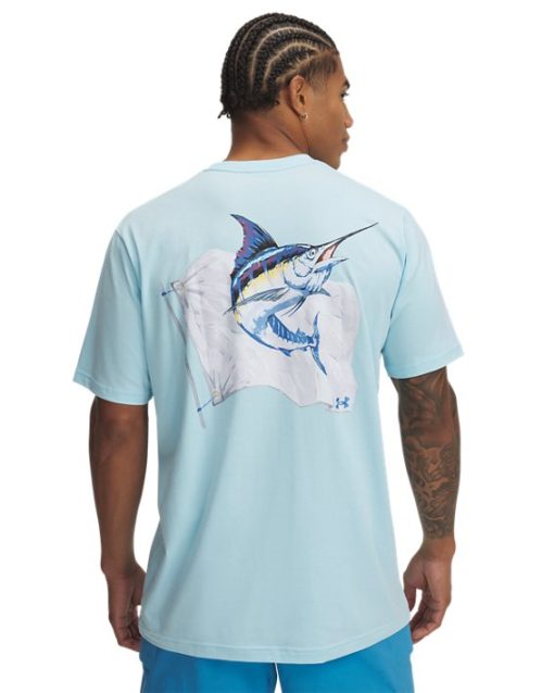 Under Armour Shirts & Tops-Men's UA Marlin Capture Flag Short Sleeve-under armor - Image 2