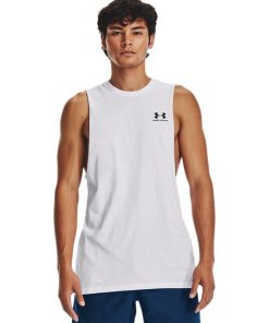 Under Armour Shirts & Tops-Men’s UA Left Chest Cut-Off Tank-under armor 2