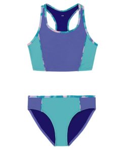 Under Armour Girls-Girls’ UA Colorblock Racer Midkini Set-underarmour outlet