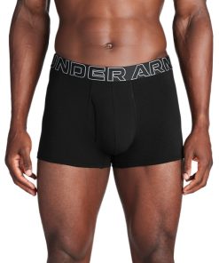 Under Armour Underwear-Men’s UA Performance Cotton 3″ 3-Pack Boxerjock®-underarmour outlet