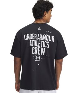 Under Armour Shirts & Tops-Men’s UA Heavyweight Cotton Oversized All America Short Sleeve-underarmour 2