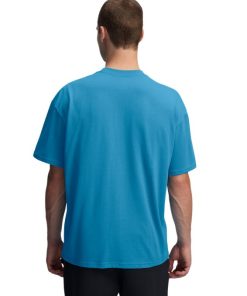 Under Armour Shirts & Tops-Men’s UA Heavyweight Oversized Branded Short Sleeve-underarmor 2