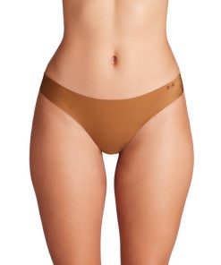 Under Armour Underwear-Women’s UA Pure Stretch 3-Pack No Show Thong-under armour factory house