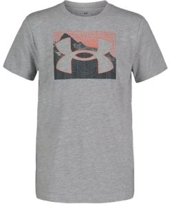 Under Armour Boys-Boys’ UA Land Scan Logo Short Sleeve-under armor outlet