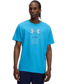 Under Armour Shirts & Tops-Men’s UA Branded Gel Stack Short Sleeve-under armoir