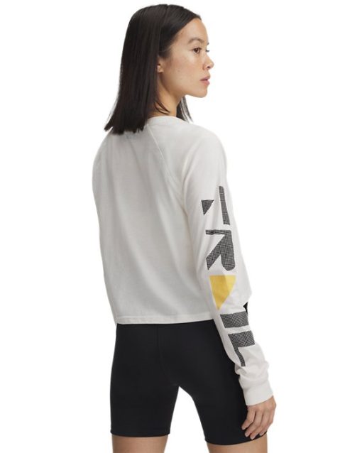 Under Armour Shirts & Tops-Women's UA Trail Run Graphic Long Sleeve-under armour factory house - Image 2