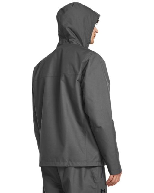 Under Armour Jackets & Vests-Men's UA Stormproof Lined Rain Jacket-under armor - Image 2