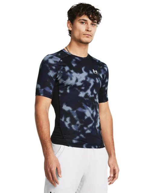 Under Armour Shirts & Tops-Men's HeatGear® Printed Short Sleeve-under armor outlet