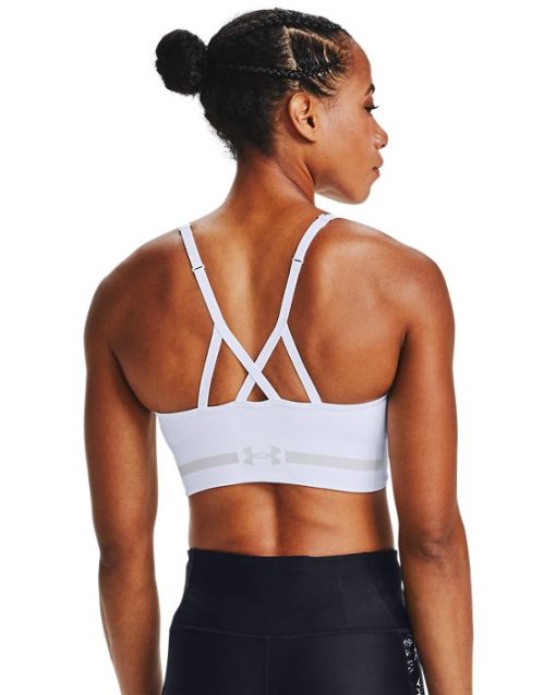 Under Armour Sports Bras-Women's UA Seamless Low Long Sports Bra-under armoir - Image 2