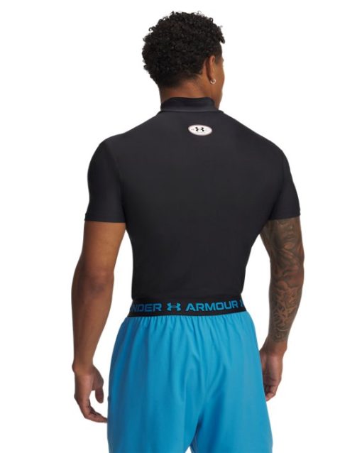 Under Armour Shirts & Tops-Men's HeatGear® OG Compression Mock Short Sleeve-under armor - Image 2