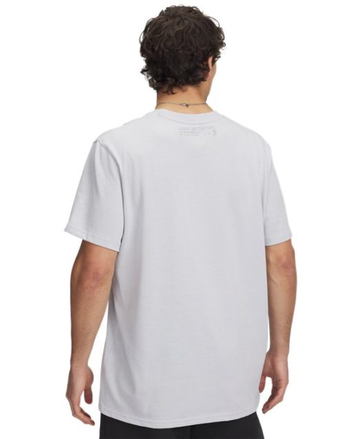 Under Armour Shirts & Tops-Men's Curry Heavyweight Verbiage T-Shirt-under armour near me - Image 2