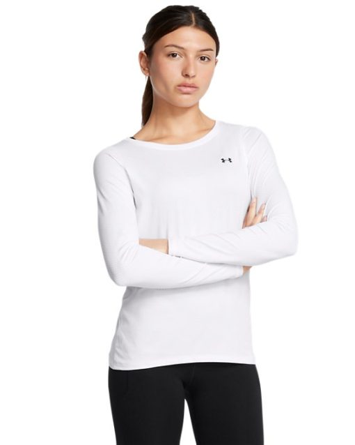 Under Armour Shirts & Tops-Women's HeatGear® Armour Long Sleeve-under armoir