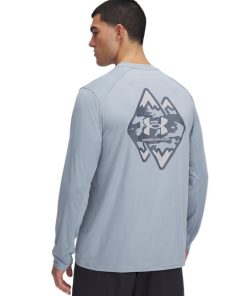 Under Armour Shirts & Tops-Men’s UA Drift Tide Knit Mountain Long Sleeve-under armor outlet 2