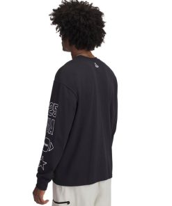 Under Armour Shirts & Tops-Men’s UA Heavyweight Cotton All America Oversized Long Sleeve-underarmor 2