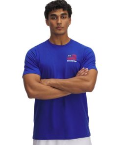 Under Armour Shirts & Tops-Men’s UA Freedom Left Chest Short Sleeve-underarmour