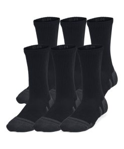 Under Armour Socks-Kids’ UA Performance Tech 6-Pack Crew Socks-under armour near me