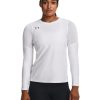 Under Armour Shirts & Tops-Women’s UA Varsity Crop Heavyweight Short Sleeve-under armour near me 3