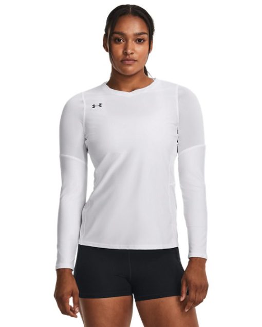 Under Armour Shirts & Tops-Women's UA Volleyball Powerhouse 2.0 Long Sleeve Jersey-under armoir