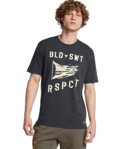 Under Armour Shirts & Tops-Men’s Project Rock Veterans Day BSR Short Sleeve-under armor