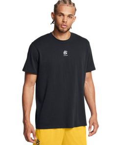 Under Armour-Men’s Curry Logo Heavyweight T-Shirt-under armoir