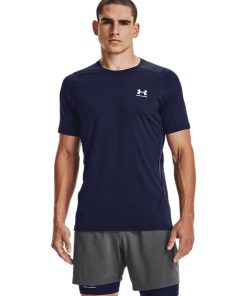 Under Armour Shirts & Tops-Men’s HeatGear® Fitted Short Sleeve-under armour factory house 2