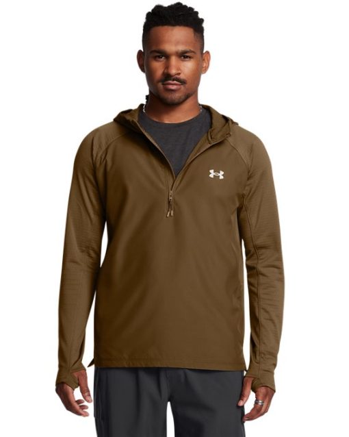 Under Armour-Men's UA Launch Trail Hoodie-underarmour outlet