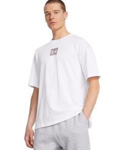 Under Armour Shirts & Tops-Men’s UA Heavyweight Oversized SM Box Short Sleeve-under armour outlet