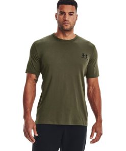 Under Armour Shirts & Tops-Men’s UA Left Chest Logo Short Sleeve-under amour