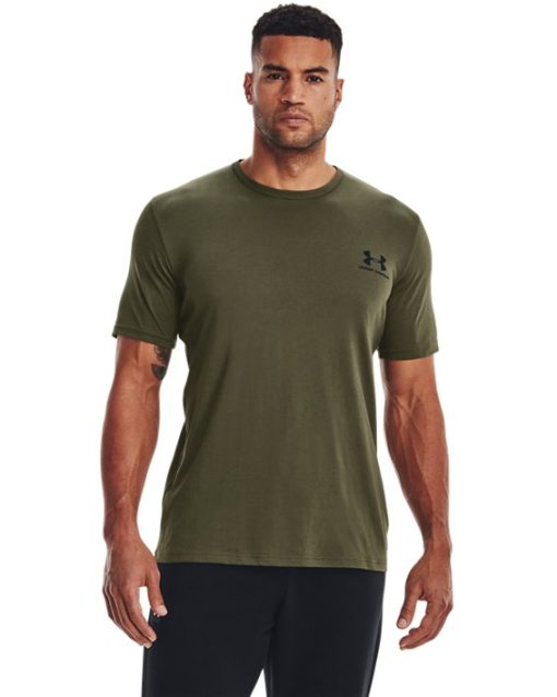 Under Armour Shirts & Tops-Men's UA Left Chest Logo Short Sleeve-under amour