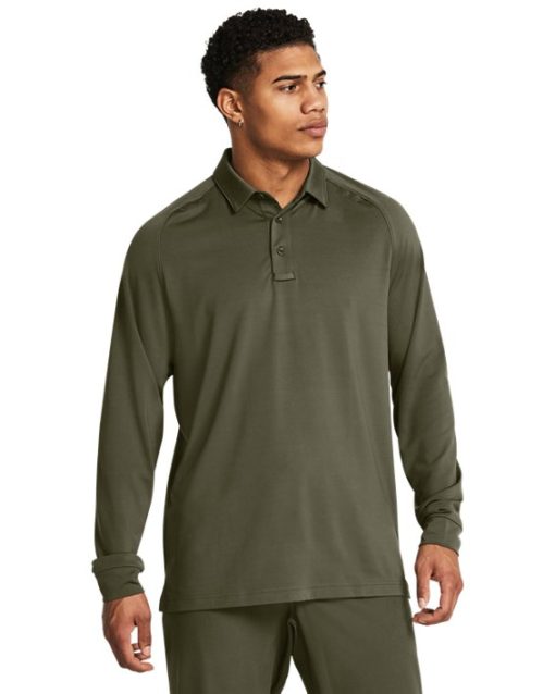 Under Armour Shirts & Tops-Men's UA Tactical Elite Long Sleeve Polo-under amour