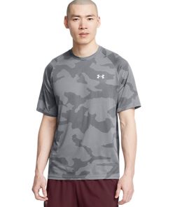 Under Armour Shirts & Tops-Men’s UA Velocity Jacquard Short Sleeve-underarmour