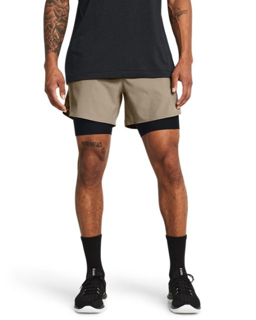 Under Armour Shorts-Men's UA Vanish Elite 2-in-1 Shorts-under armour factory house